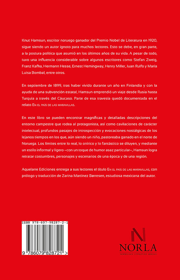En el país de las maravillas | Knut Hamsun