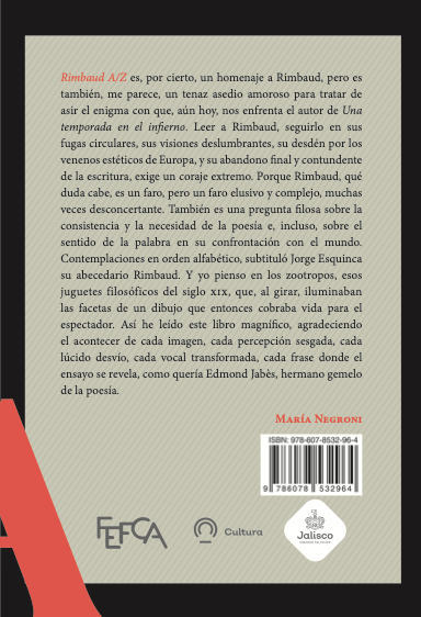 Rimbaud A / Z | Jorge Esquinca