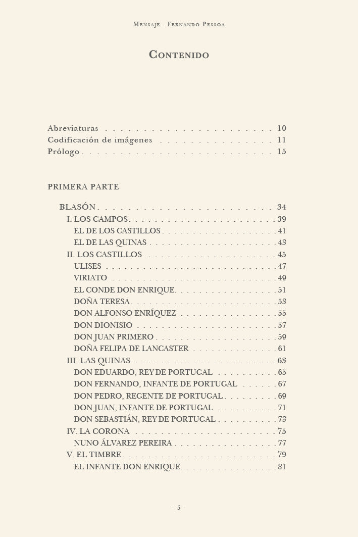 Mensaje | Fernando Pessoa