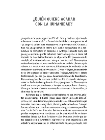 Como acabar con la humanidad | Antología