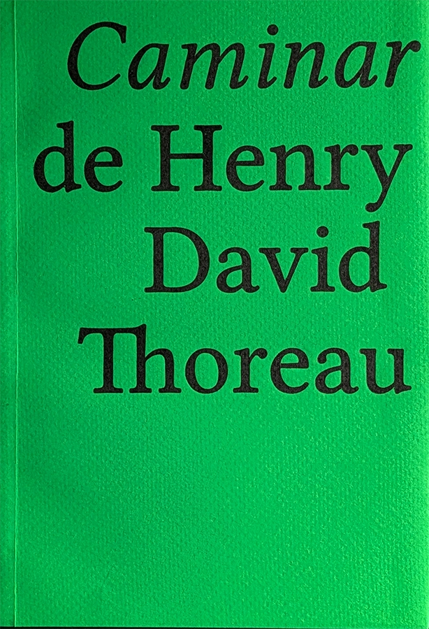 Caminar | Henry David Thoreau