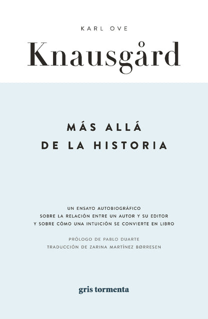 Más allá de la historia | Karl Ove Knausgård
