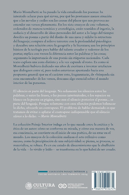 El lenguaje del poema | Mario Montalbetti