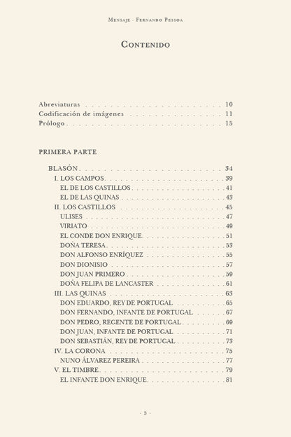 Mensaje | Fernando Pessoa