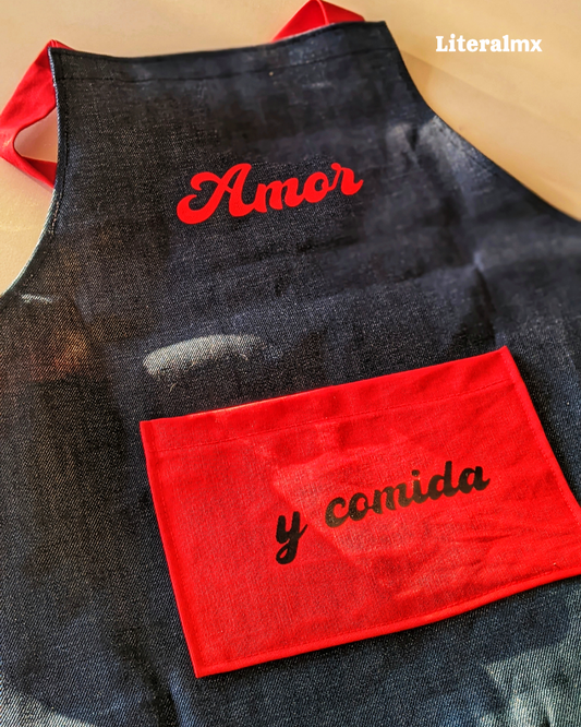 Mandil | Amor y comida
