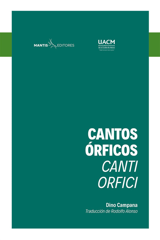 Cantos órficos | Dino Campana