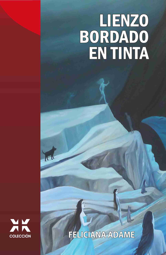 Lienzo bordado en tinta | Feliciana Adame