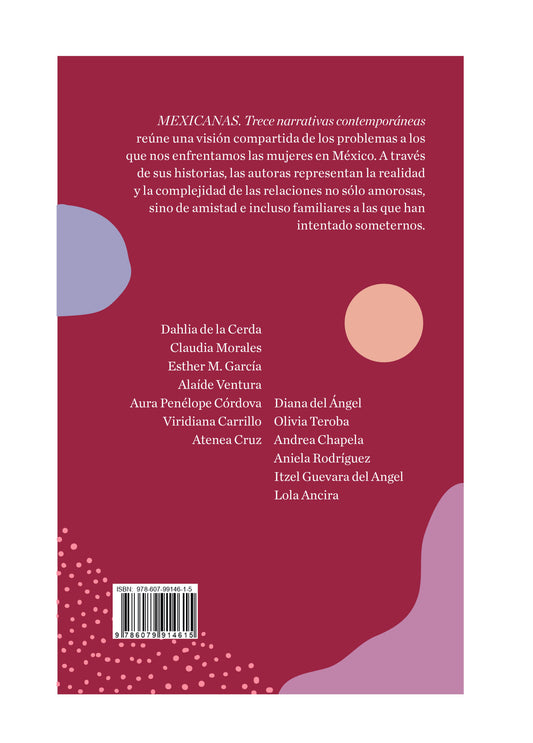 Mexicanas. Trece narrativas contemporáneas | Antología